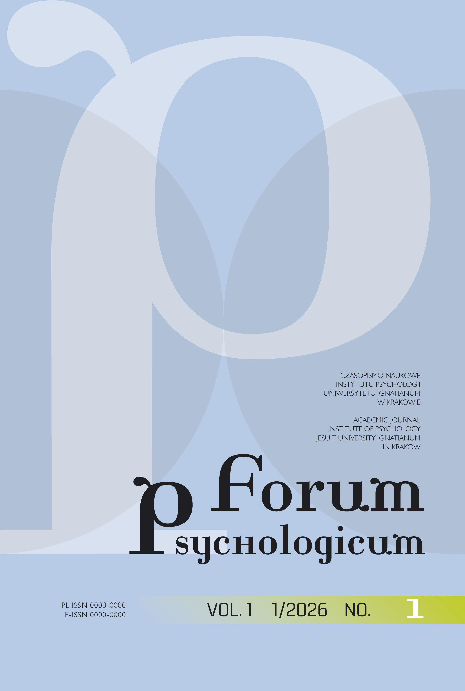 Forum Psychologicum 